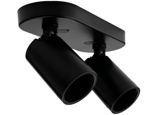 Lampa sufitowa spot abs 2C czarna 240 V
