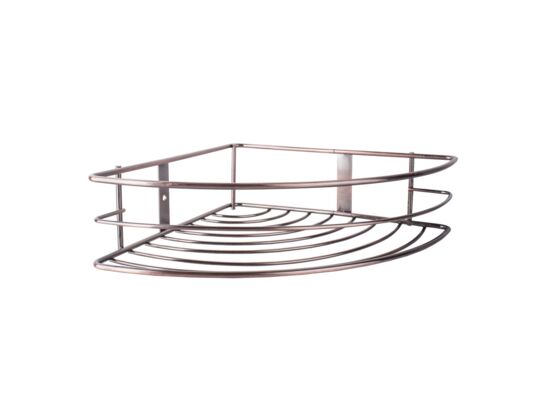 Półka pod prysznic 1707 miedź antyczna narożna AWD INTERIOR