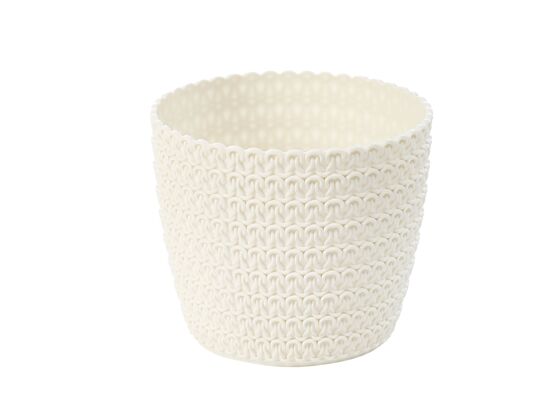 Osłonka MAGNOLIA JERSEY 14 cm kremowy