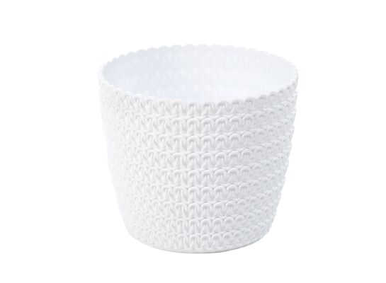 Osłonka MAGNOLIA JERSEY 30 cm biały