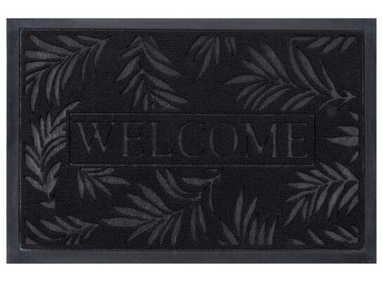 Wycieraczka Tivoli 40 x 60 cm liście czarny