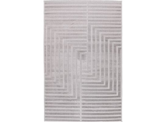 Dywan Dora 120 x 170 cm prostokąty szary