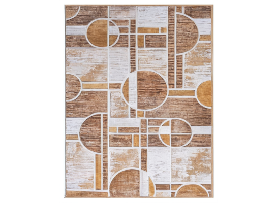 Dywan Rosaline 60 x 100 cm geometria beżowy