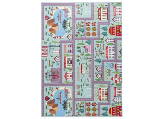 Dywan Stella Ulice 120 x 170 cm wielokolorowy