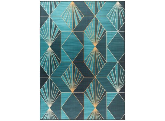 Dywan Print 3D 120 x 160 cm geometria wielokolorowy