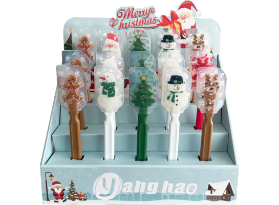 Szpatułka silikonowa świąteczna 40 cm różne wzory/kolory 1 szt.