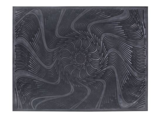 Wycieraczka gumowa Cosmos 57,2 x 42 cm czarny