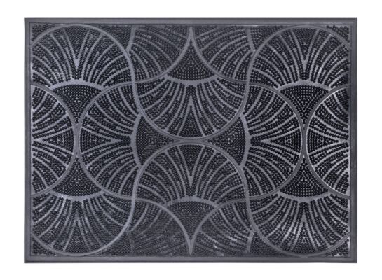 Wycieraczka gumowa Cortador 57,2 x 42 cm czarny