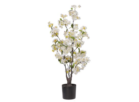 Drzewo kwitnącej brzoskwini sztuczne 80 cm mix kolorów