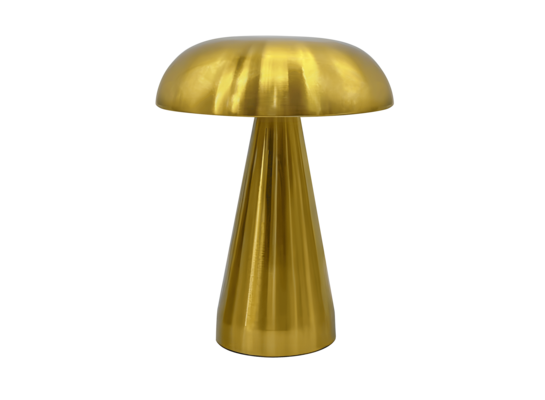 Lampa stołowa LED 16 x 16 x 20,5 cm złota 220 V