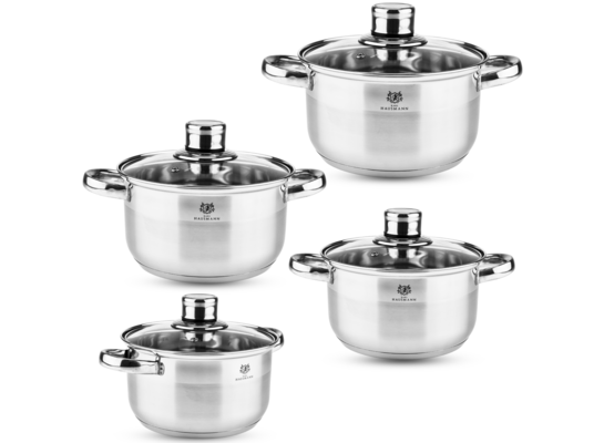 Komplet garnków z termometrem ZELDA HASU19 4 szt. HAUSMANN