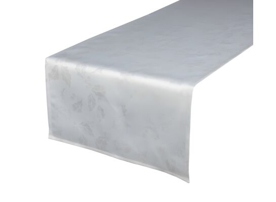 Bieżnik Feliz 40 x 140 cm srebrny