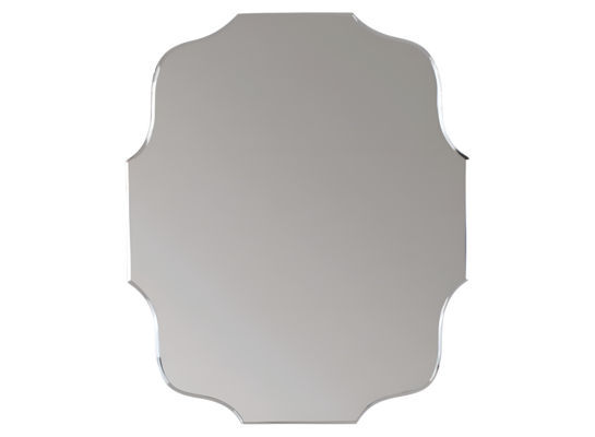 Lustro wiszące Somers 40 x 50 cm szary