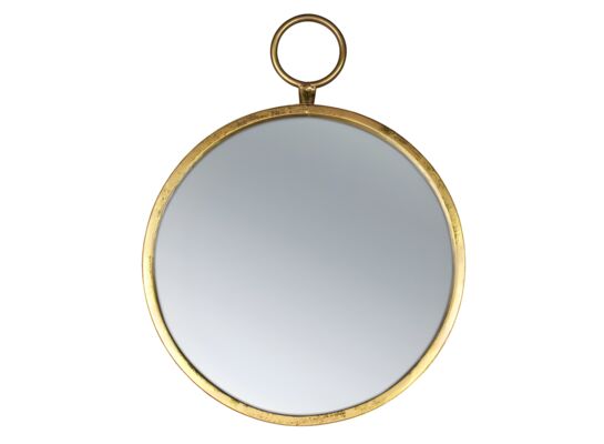 Lustro wiszące Brunei 40 cm złoty