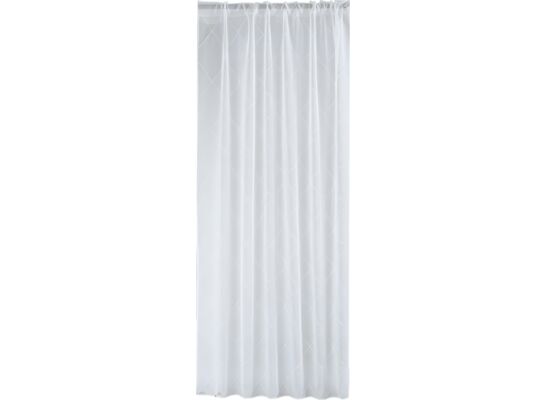 Firana z taśmą Classy 135 x 270 cm biały