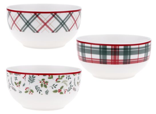 Miseczka christmas 480 ml z porcelany new bone 91458 wielokolorowa