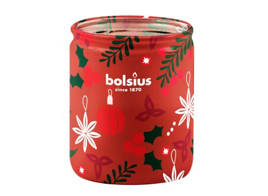 Świeca w szkle 82/68 Merry Moments bolsius