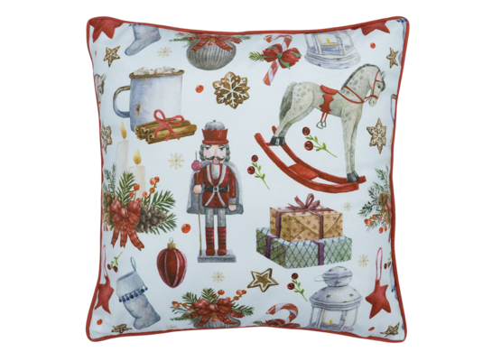 Poszewka na poduszkę 45 x 45 cm świąteczna