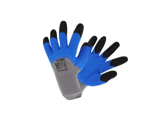 Rękawice budowlane 60 L latex Hardy