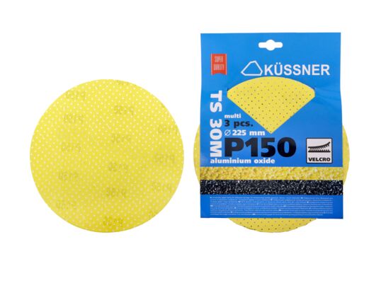 Tarcza ścierna multi P150 225 mm 3 sztuki TS30M żółta