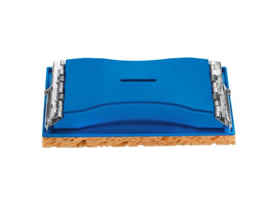 Blok ścierny 212 x 105 z gąbką 15 mm plastikowy