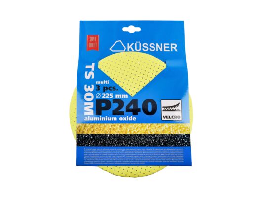 Tarcza ścierna multi P240 225 mm 3 sztuki TS30M żółta