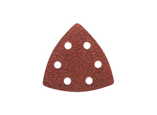 Papier ścierny P40 Delta rzep 96 x 96 x 96 mm 5 sztuk brązowy