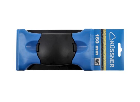 Blok ścierny 160 mm plastik czarno/niebieski