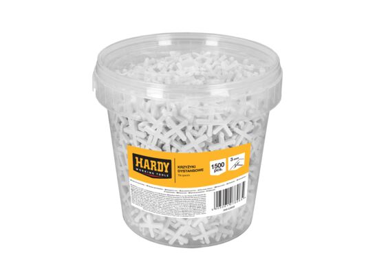 Krzyżyki 3 mm 1500 sztuk wiaderko