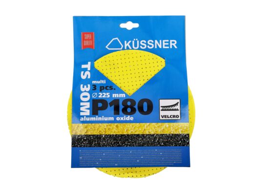 Tarcza ścierna multi P180 225 mm 3 sztuki TS30M żółta