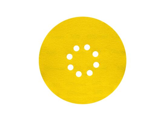 Tarcza ścierna rzep P60 225 mm 3 sztuki 8-otworów TS30R żółta