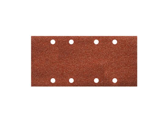 Papier ścierny rzep P180 185 x 95 mm 5 sztuk PS38R brązowy