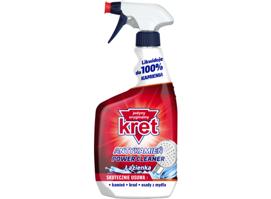 Płyn do czyszczenia w sprayu Antykamień 620 ml KRET