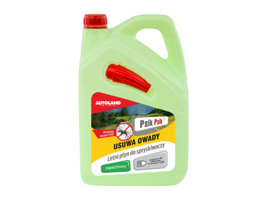 Płyn letni do spryskiwaczy zapachowy PsikPsik 4 l Autoland