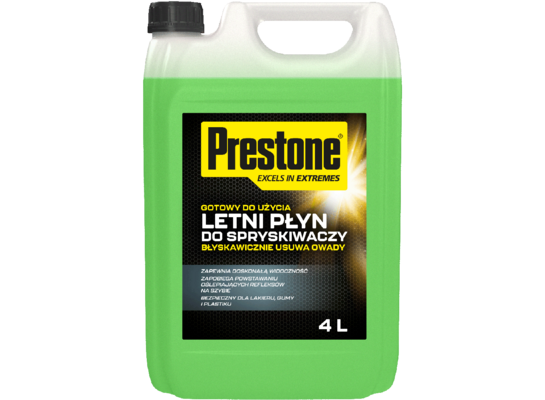 Letni płyn do spryskiwaczy 4 l Prestone