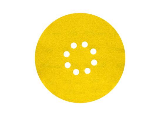 Tarcza ścierna rzep P100 225 mm 3 sztuki 8-otworów TS30R żółta