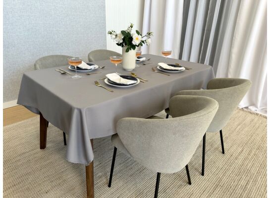 Obrus plamoodporny Surbo 140 x 200 cm Jasny Szary