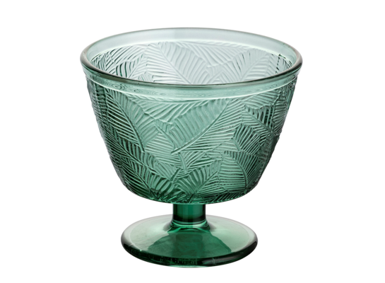 Pucharek do lodów szklany Tropic 310 ml zielony