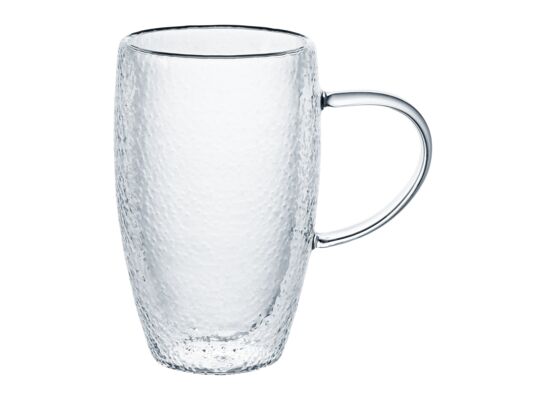 Zestaw 2 szklanek termicznych Bubble z uchwytem 450 ml AMBITION