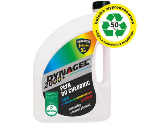 Płyn do chłodnic Dynagel 2000 -38°C 5 l Autoland