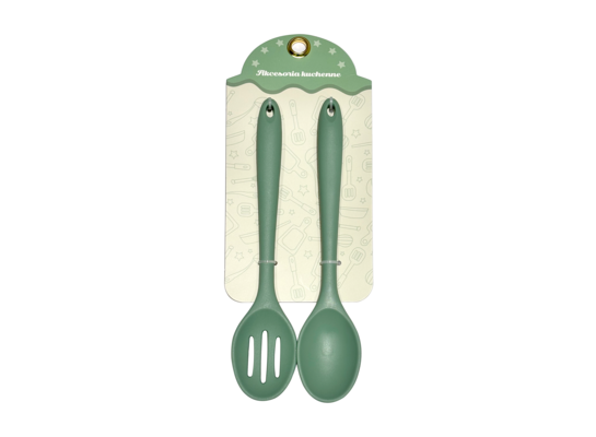 Akcesoria kuchenne zestaw szałwiowe 27 x 5,5 x 1,3 cm