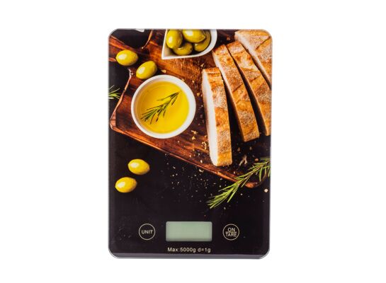Waga kuchenna elektroniczna dekorowana oliwki 5 kg Altom Design