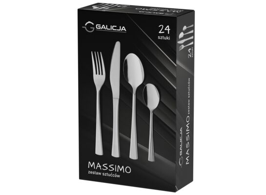 Zestaw sztućców Massimo 24 elementy 23423 Galicja