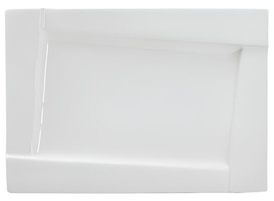 Półmisek Kubiko 35,5 cm biały AMBITION