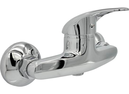 Bateria natryskowa DELTA ścienna 40 mm chrom LIVENO