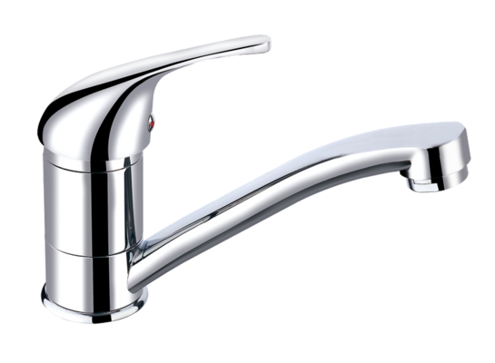 Bateria umywalkowa DECA sztorcowa z ruchomą wylewką 35 mm chrom LIVENO