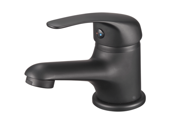 Bateria umywalkowa DECA sztorcowa czarna LIVENO