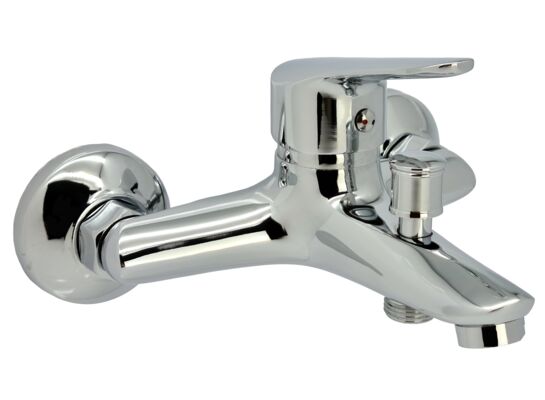 Bateria wannowa ALFA ścienna 35 mm chrom LIVENO