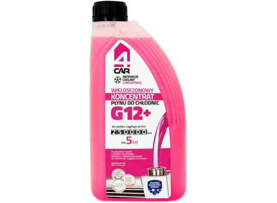 Koncentrat płynu chłodnicy G12+ 1 l 4Car