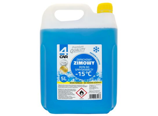 Płyn do spryskiwaczy zimowy -15°C Passion Flowers 5 l 4Car